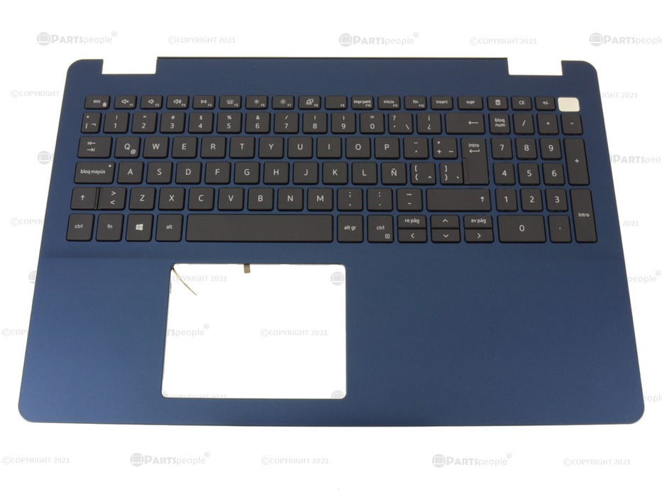 New Spanish Dell OEM Inspiron 5584 Palmrest Keyboard Assembly Backlit KB SPAN T7PR1