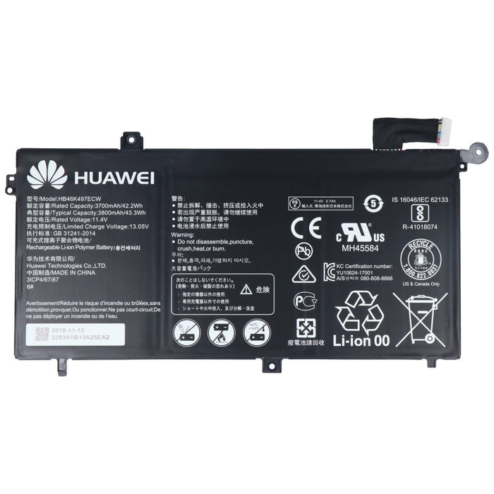 New Genuine Huawei MateBook PL-W09 PL-W19 PL-W29 Battery 42.2WH - LaptopParts.ca