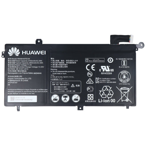 New Genuine Huawei MateBook D 2018 Battery 42.2WH - LaptopParts.ca