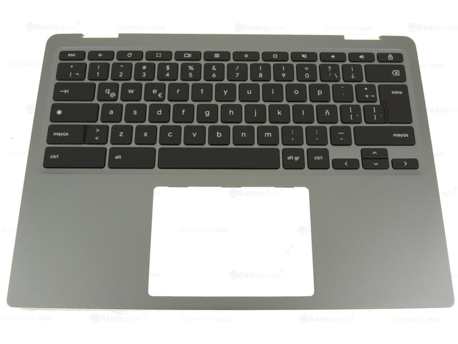 New SPANISH Dell OEM Latitude 5430 Chromebook 2-in-1 Keyboard Palmrest Assembly 263FJ