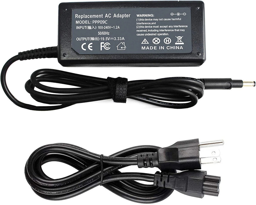 New Compatible HP Folio 13-2000 Ultrabook AC Adapter Charger 19.5V 3.33A 65W 693715-001  677770-001 677770-002 613149-001 A065r01DL PPP009C