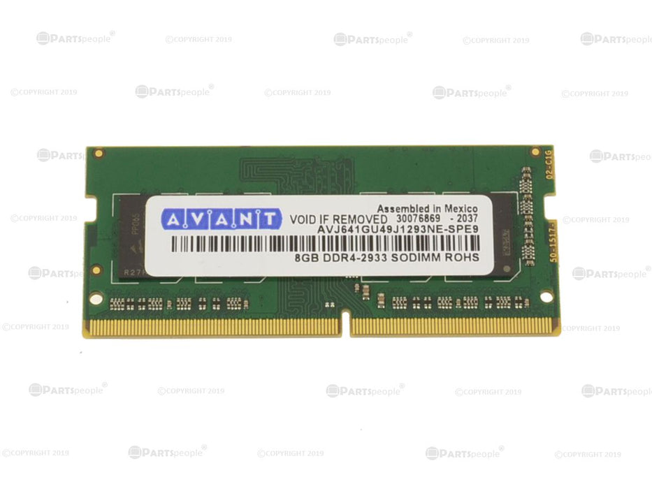 Used DDR4 8GB 2933Mhz PC4-23400 SODimm Laptop RAM Memory Stick WP 8GB