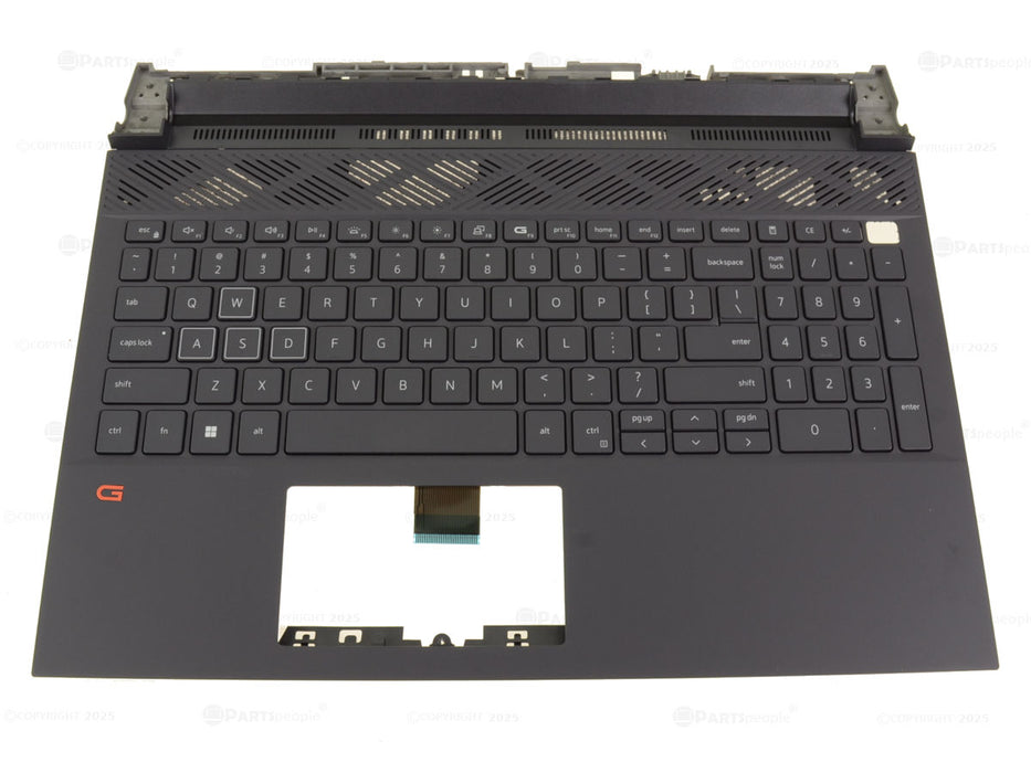 New Dell OEM G Series G15 5510 5511 5515 Palmrest RGB 4-Zone Backlit Keyboard Assembly -PG295KF