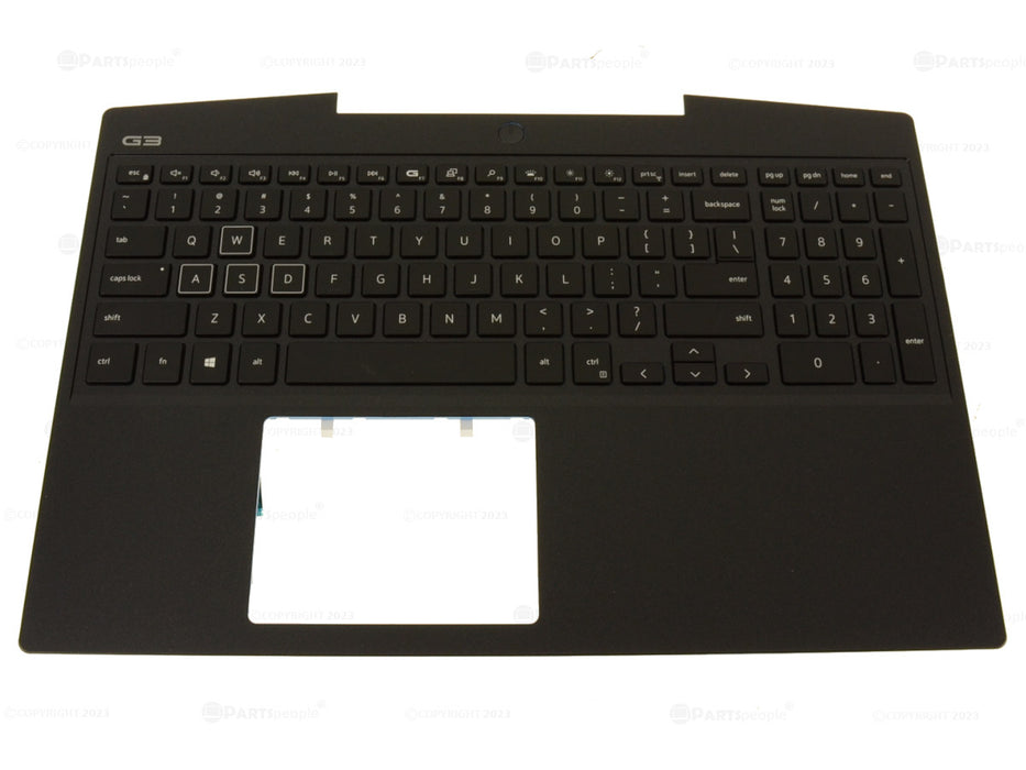 New Dell OEM G Series G3 3590 Palmrest Keyboard Assembly RGB Backlit 297JM