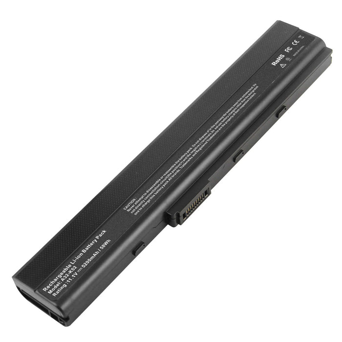 New Compatible Asus X52 X52D X52DE X52DR X52F X52J X52JB X52N K52 K52N K52F K52J K52JB K52JC K52JE K52JK K52JR X52F N82 A52 A32-K52 A42-K52 A41-K52 A32-N82 Battery 58Wh