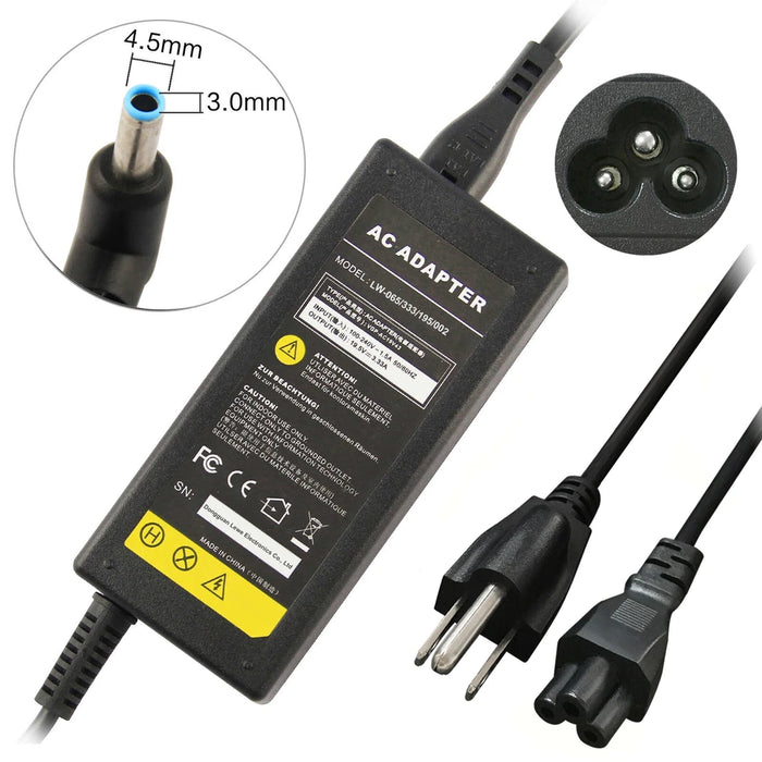 New Compatible Samsung NP300E4C NP300E5A NP300E5AI NP300E5C Ac Adapter Charger 60W AD-6019R ADP-60ZH D ADP-60ZH A AD-6019 AD-6019A AD-6019S AD-6519 NP-R519 SPA-830e CPA09-004A PSCV600/04A CPA09-004A