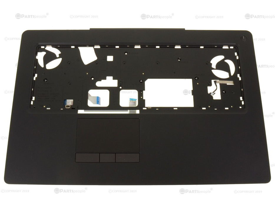 Nouvel ensemble repose-poignets pour Dell OEM Precision 7710 7720 avec pavé tactile et lecteur de carte à puce WT8F8 A166R3 2JFKW