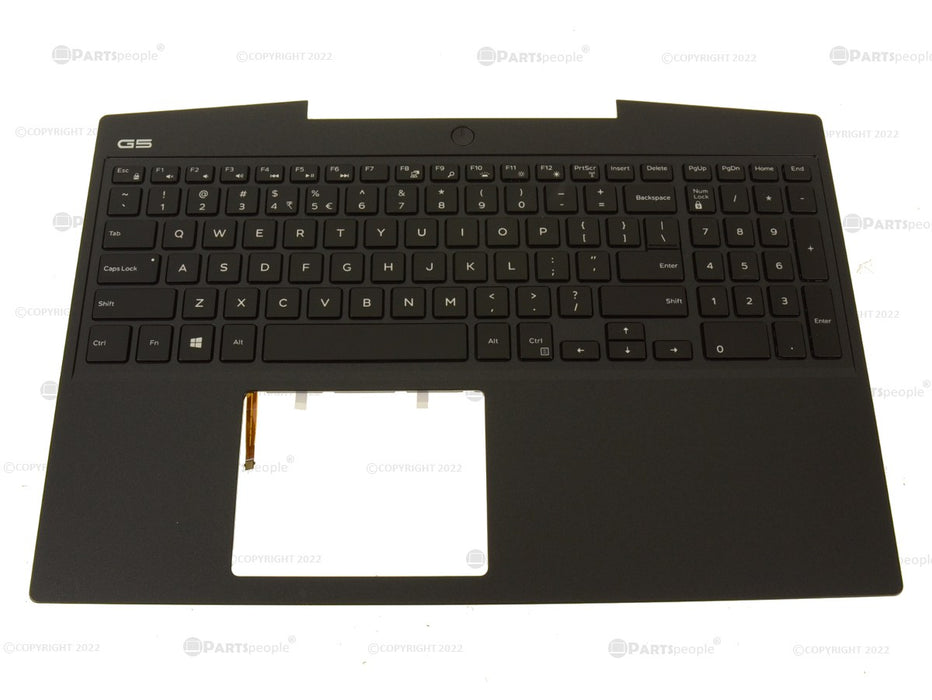 New US INTL Dell OEM G Series G5 5500 Palmrest Backlit Keyboard Assembly -PG3 Cell 2MD47