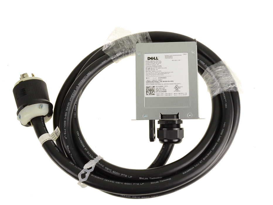 Refurbished Dell OEM Power Distribution Unit Interface Box  L22-20P Cord2N9MD