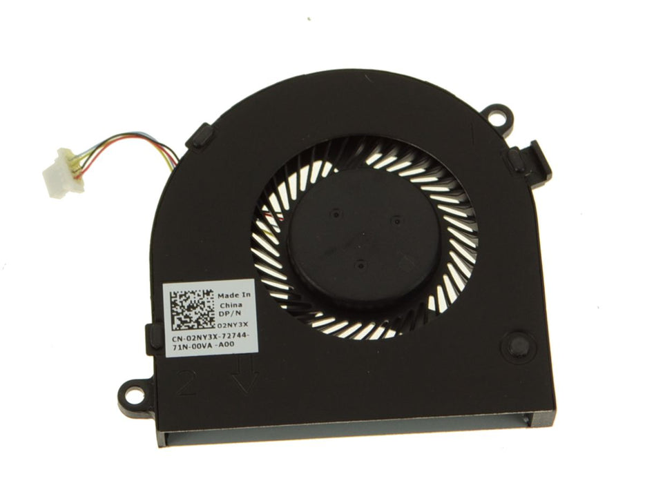 Dell OEM Latitude 13 (3380) / Chromebook 13 (3380) CPU Cooling Fan - 2NY3X w/ 1 Year Warranty