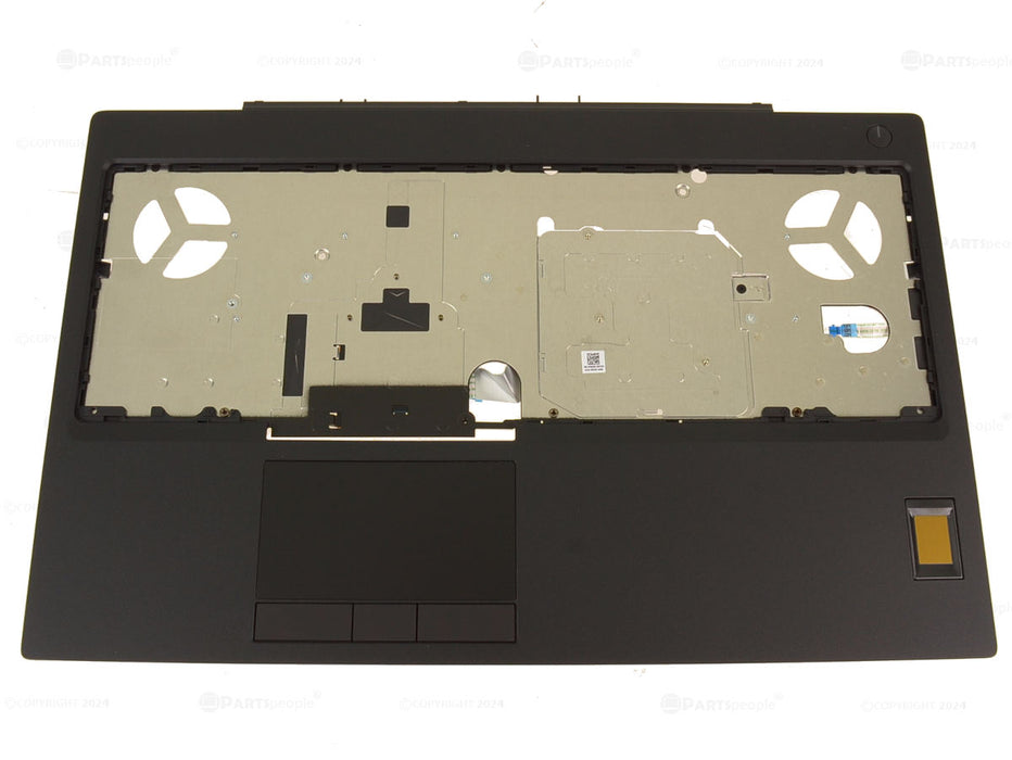 New Dell OEM Precision 7530 Touchpad Palmrest Assembly  FIPS Fingerprint Reader 2R5W0 K0TYN