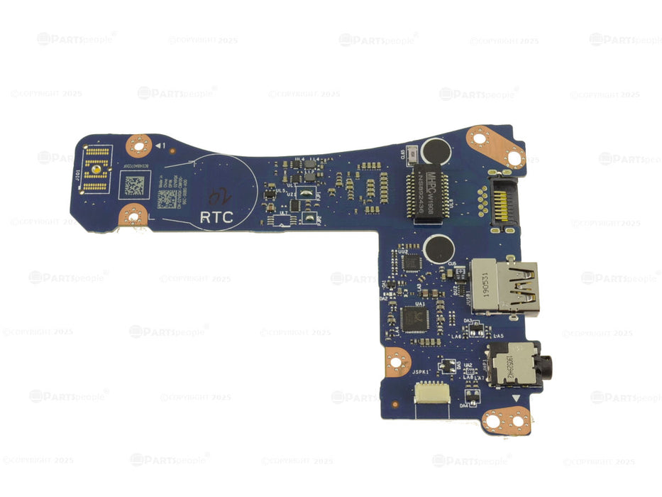 New OEM Alienware m17 R2 Left Side Network RJ-45 USB Audio Ports IO Circuit Board E3000 2VRGK