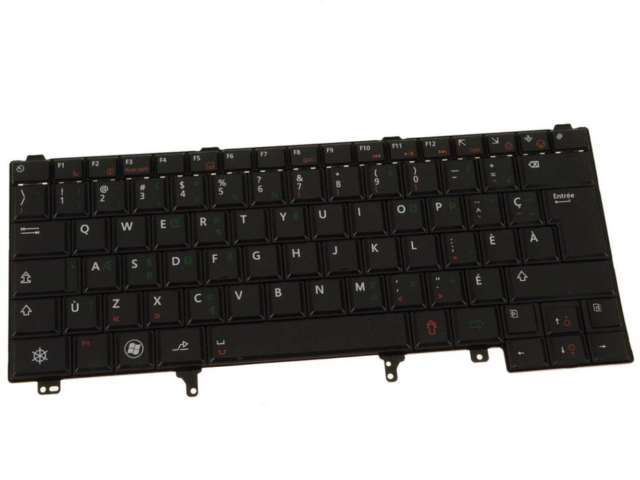 Refurbished French-Canadian Dell OEM Latitude E6430 E5430 E6330 Laptop Keyboard Non-Backlit 2X8D5