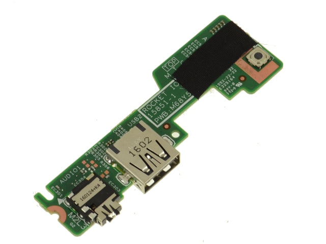 Refurbished Dell OEM Inspiron 3162 3164 Power Button USB Audio Port IO Circuit Board 3WDK9 M68Y5