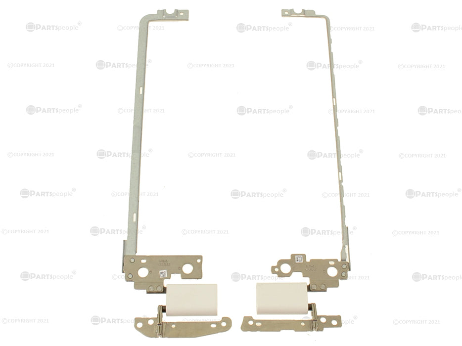 White - Dell OEM Inspiron 11 (3195) Hinge Kit - Left and Right - 52T77 - 5VR0G w/ 1 Year Warranty