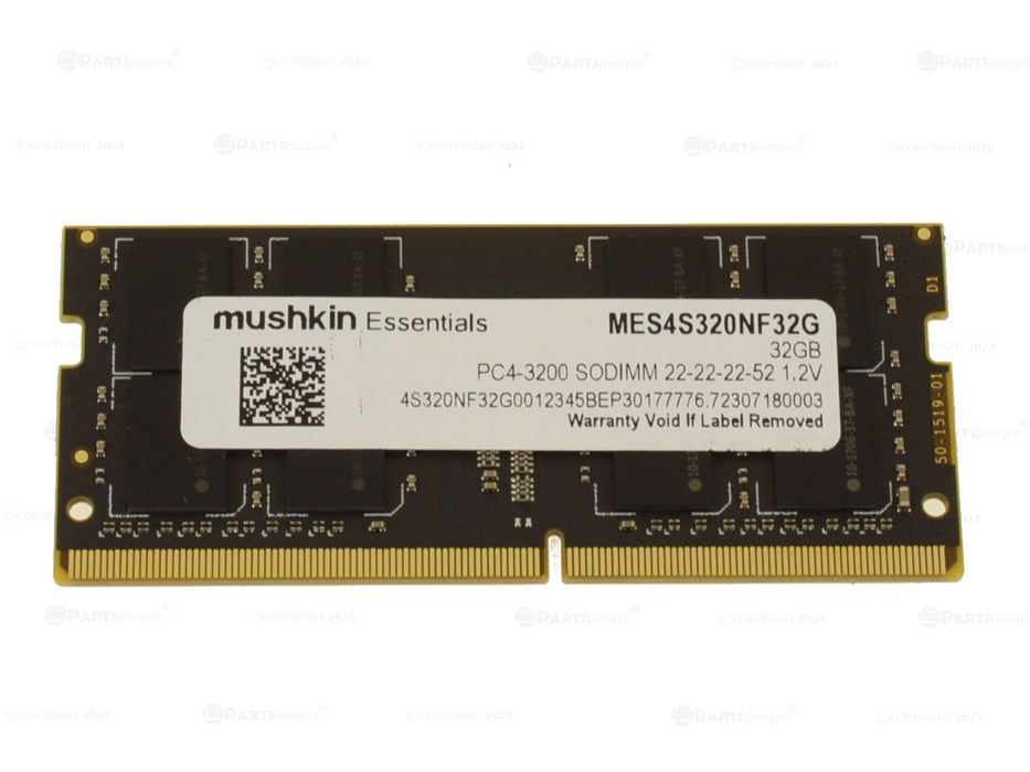 New  DDR4 32GB 3200Mhz PC4-25600 SODimm Laptop RAM Memory Stick 32GB