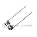 New Genuine Gateway NE46R Laptop Left & Right Hinge Set - LaptopParts.ca