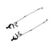 New Acer Aspire V5-472 V5-472G V5-473 Laptop Lcd Hinge Set Non-Touch Version - LaptopParts.ca