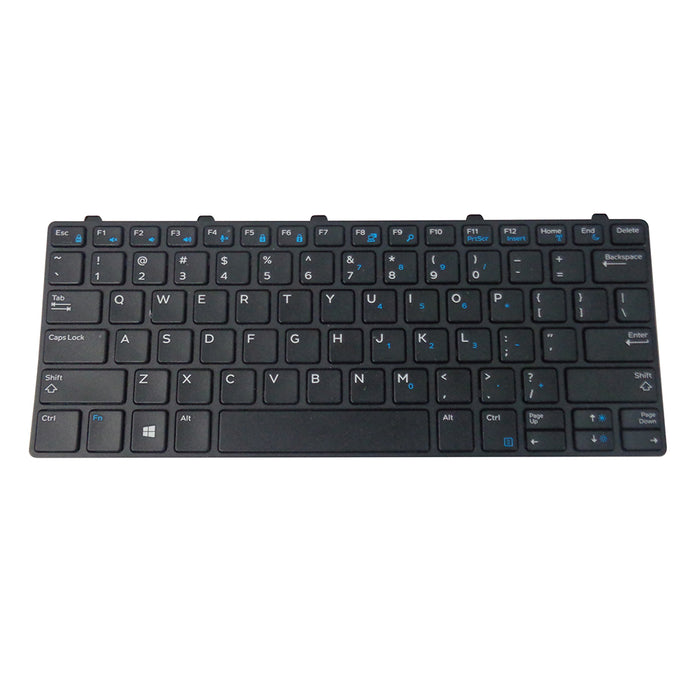 New Dell Latitude 3310 3180 3189 3190 3380 Black US Keyboard 343NN