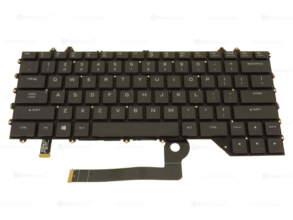 New OEM Alienware m15 R4 Mechanical Backlit Laptop Keyboard Assembly Cherry MX Keyboard 34RD6