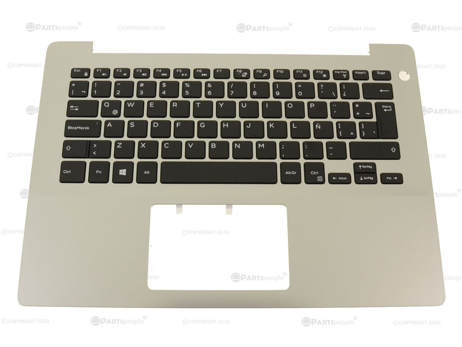 New Spanish Dell OEM Inspiron 5485 Palmrest Spanish Keyboard Assembly 35T1P