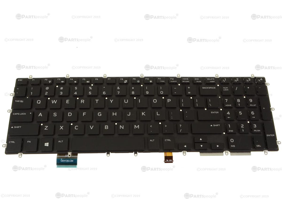 New OEM Alienware m15 m17 Backlit Laptop Keyboard Assembly 3D7NN