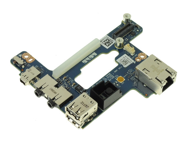 Refurbished Dell OEM Latitude E6510  Precision M4500 Power Button Audio Ports USB RJ-45 IO Circuit Board 3DD5J