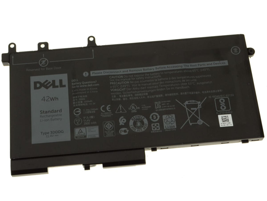 New  Dell OEM Original Latitude 5480 5580 5280 3-Cell 42Wh Laptop Battery 3DDDG