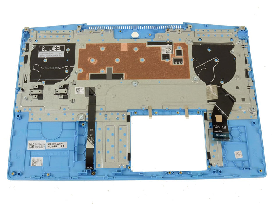 New Dell OEM G Series G3 3590 Palmrest Keyboard Assembly - RGB Backlit - 3DVW8
