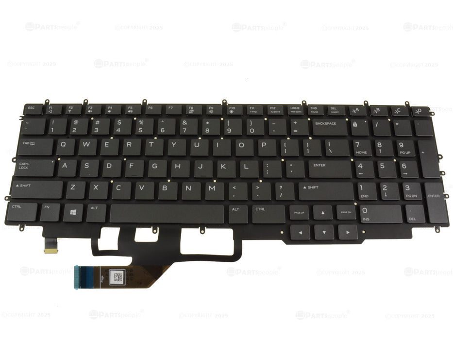 New OEM Alienware m17 R3 m17 R4 Backlit Laptop Keyboard Assembly 3FN13