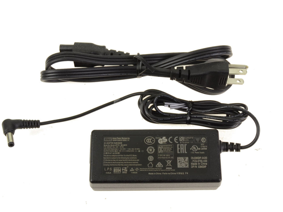 New Dell OEM Wyse 7010 AC Power Adapter 65W 65 watt 3MGNP