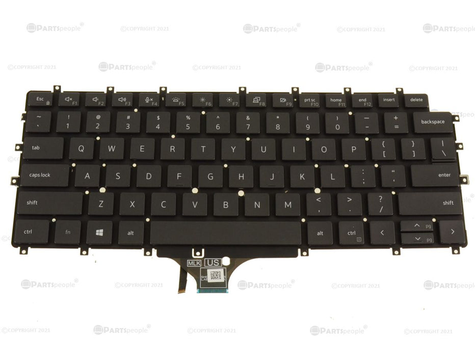 Refurbished Dell OEM Latitude 9510 9520 Backlit Keyboard 3R93D