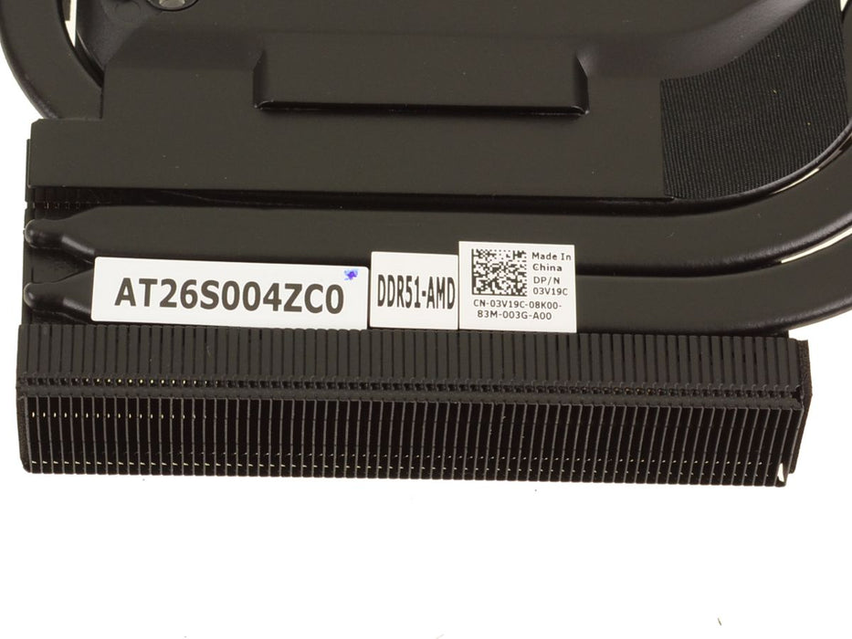 Alienware 15 R4 CPU / Graphics Cooling Heatsink Fan Assembly - AMD Radeon - 3V19C w/ 1 Year Warranty