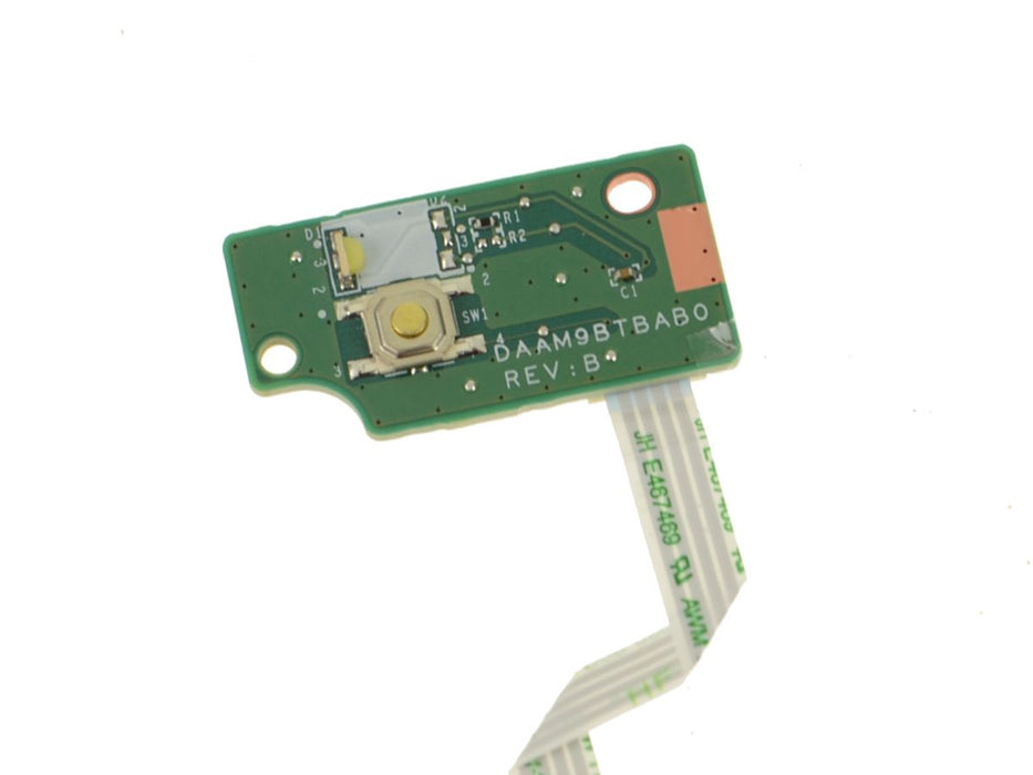Dell OEM Inspiron 15 (5577) Power Button Circuit Board with Cable - PGHXR - 3XD8X