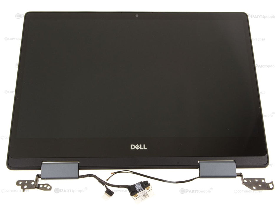New Dell OEM Inspiron 5482 5491 2-in-1 14" Touchscreen FHD LCD Widescreen Complete Assembly Gray 43GCF