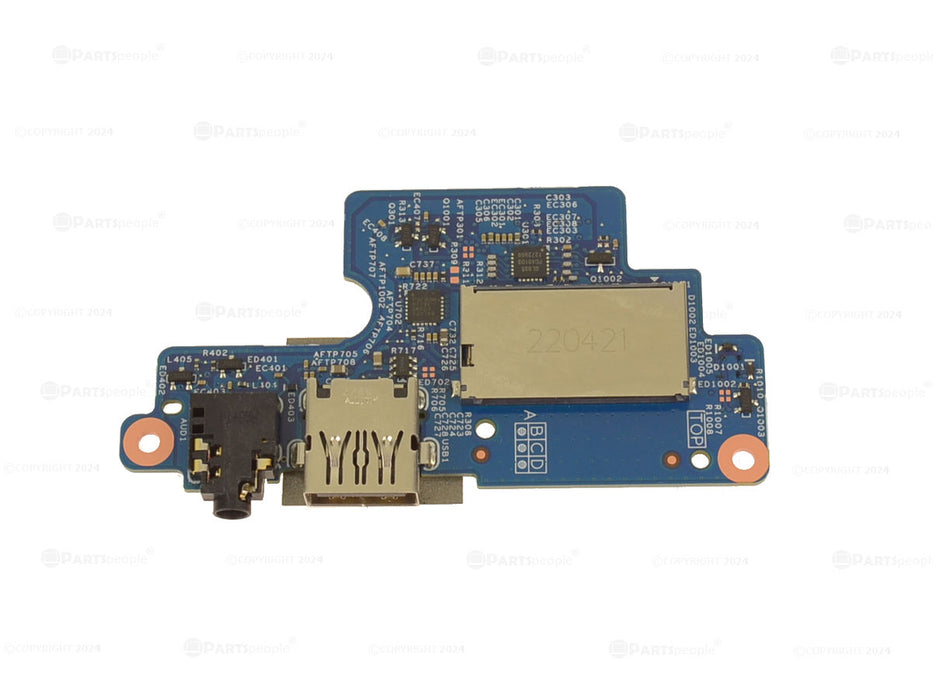 New Dell OEM Inspiron 16 Plus 7620 USB Audio Port SD Card Reader IO Circuit Board UMA Only 4405M
