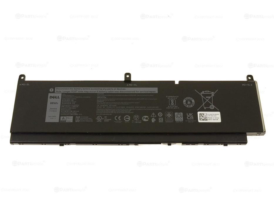 New Dell OEM Original Precision 7550 7750 7560 7760 6-Cell 68Wh Laptop Battery C903V