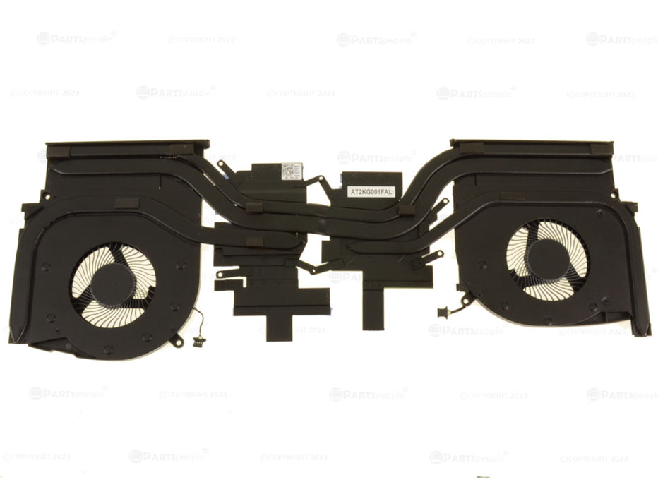 Nouveau ventilateur de dissipateur thermique de carte graphique CPU OEM Alienware m17 R2 Nvidia RTX 4515Y