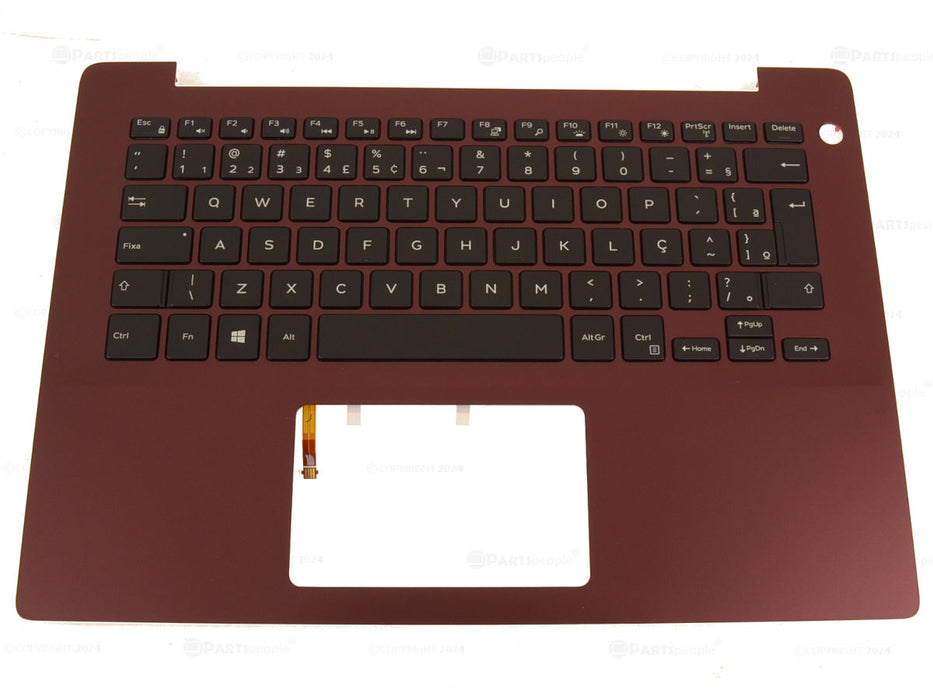 New Brazil Dell OEM Inspiron 5485 Laptop Backlit Keyboard Palmrest Assembly 45CNH