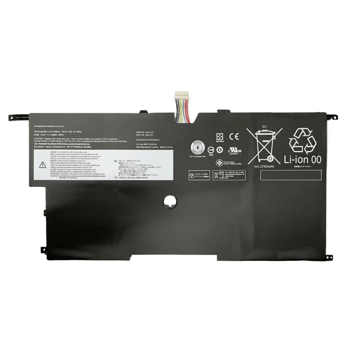 New Compatible Lenovo ThinkPad X1 Gen 2 20A7 20A8 Carbon 14 Battery 45Wh 45N1700 45N1701 - LaptopParts.ca