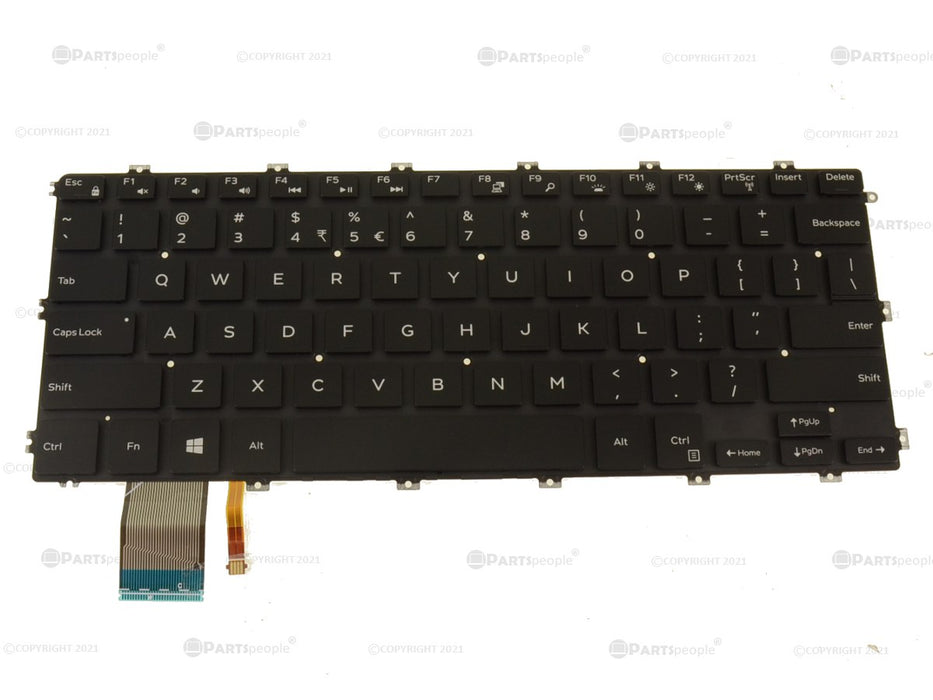 New US INTL Dell OEM Inspiron 7386 15 7586 Laptop Backlit Keyboard 46MX5
