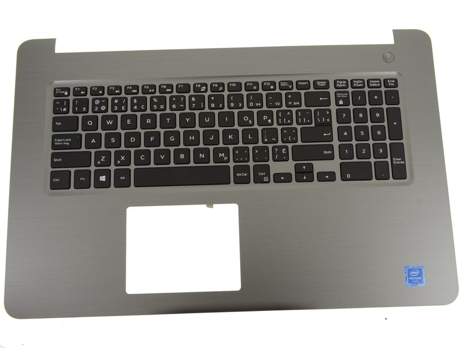 Refurbished French Dell OEM Inspiron 5767 5765 Palmrest Keyboard Assembly 47F96 4CFRC