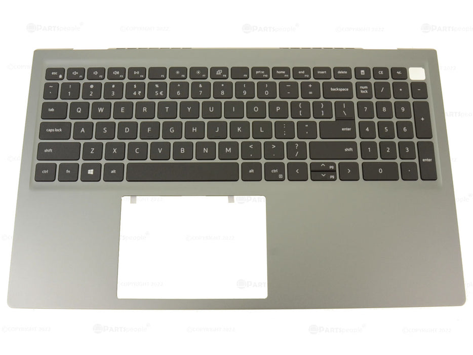 New US INTL Dell OEM Inspiron 5510 5515 Laptop Keyboard Palmrest Assembly 48J27 6P0TG