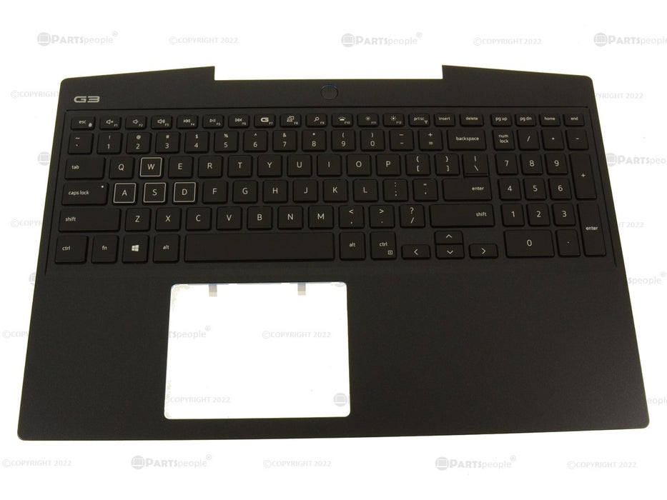 New Dell OEM G Series G3 3500 Palmrest Keyboard Assembly - RGB Backlit -EG- 3 Cell - 494N1