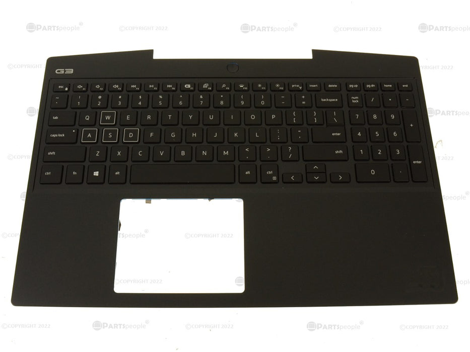 New Dell OEM G Series G3 3500 Palmrest Keyboard Assembly RGB Backlit -EG4 Cell