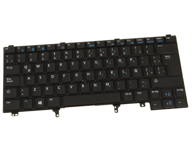 New Spanish Dell OEM Latitude E6440 Laptop Keyboard Non-Backlit 4D57R