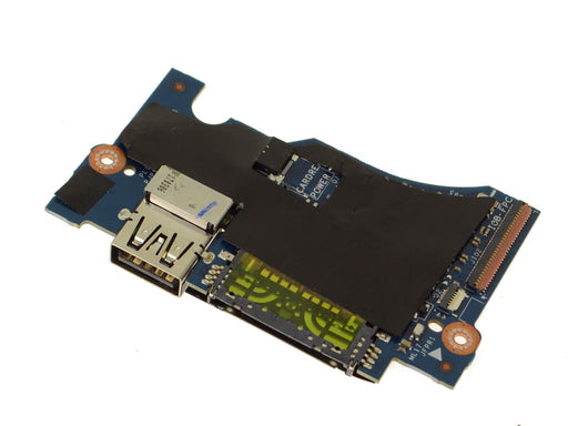 Refurbished Dell OEM XPS 9350 9360 USB Port SD Card Reader IO Circuit Board With FP 4F73T - LaptopParts.ca