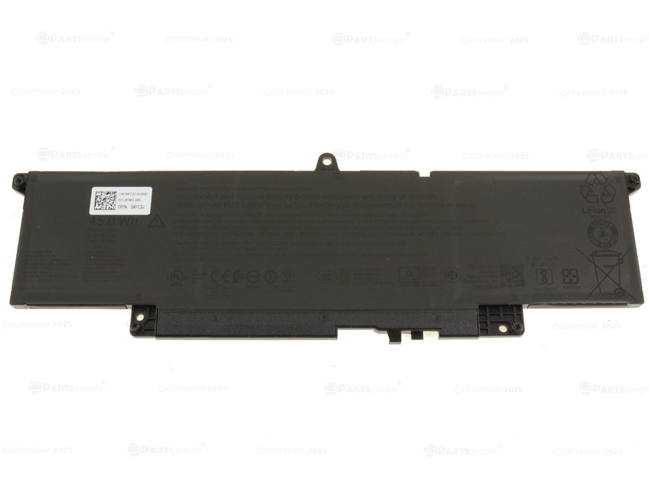 New Dell Original Pro 13 14 16 PC16250 45Wh 3-cell Laptop Battery 4FC3J 86RFC 55JWC