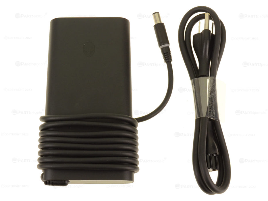 Used Dell OEM Alienware series Laptop Charger 240 watt Genuine Dell OEM AC Power Adapter 7.4mm Tip 4GC66