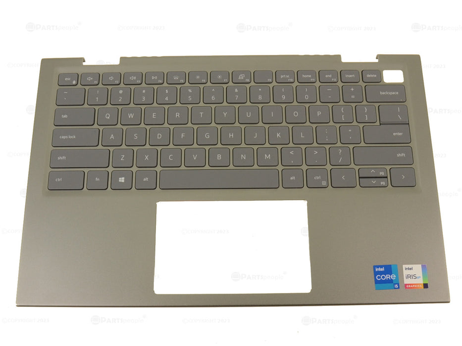 New Dell OEM Inspiron 5410 2-in-1 Backlit Keyboard Palmrest Assembly 4GR69